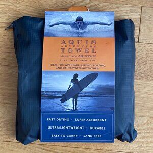 NEW Aquis Adventure Towel - XL 29 x 55 inches seafoam